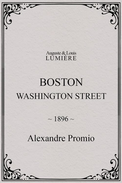 Boston, Washington street